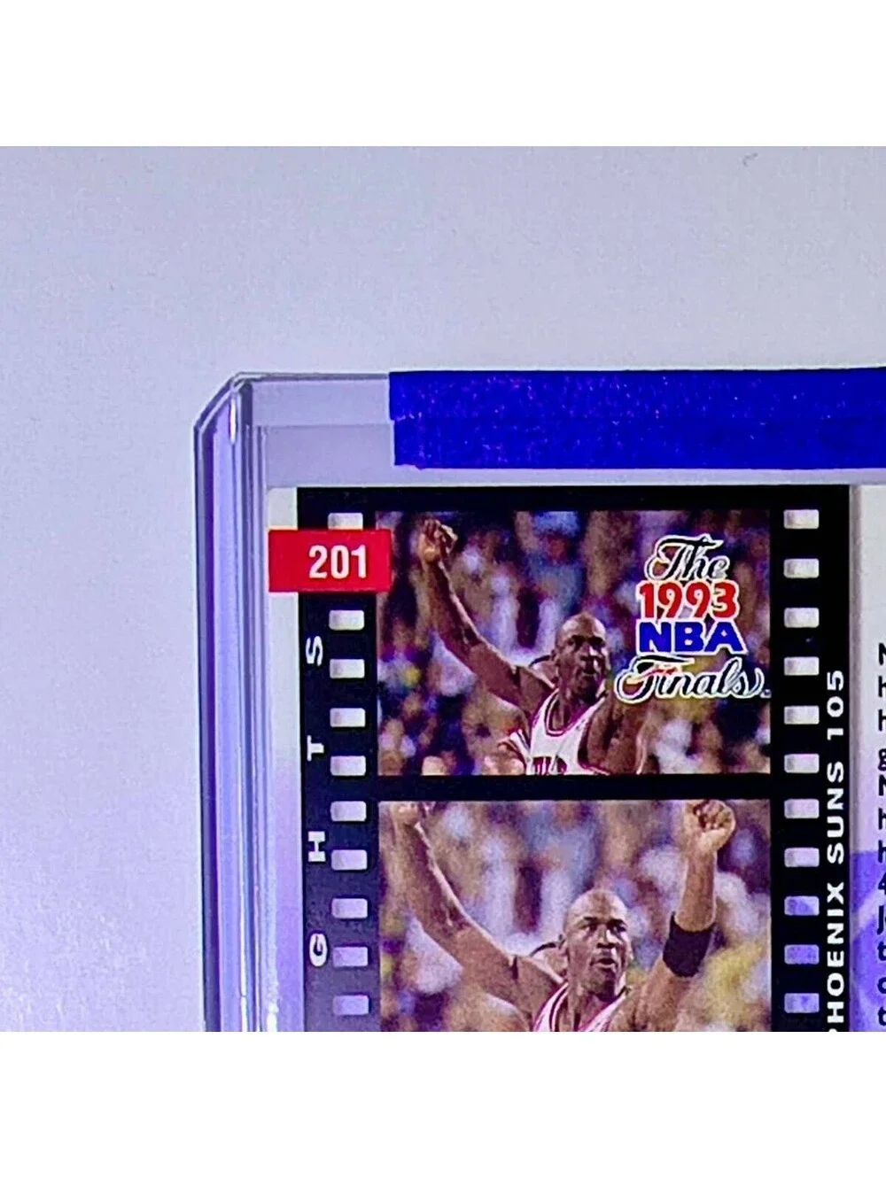 Michael Jordan 1993-94 Upper Deck NBA Finals #201 Basketball Card Chicago Bulls